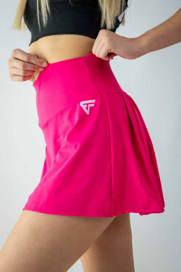 Court Couture Skort in Vibrant Pink - Image 3