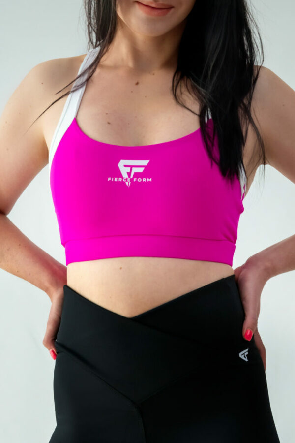 ActiveFlex Sports Bra in Vibrant Pink