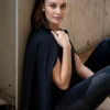 Noir Sculpt Pocket Leggings - Image 3