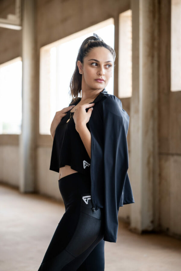 Noir Luxe Velocity Jacket - Image 6