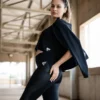 Noir Sculpt Pocket Leggings - Image 4