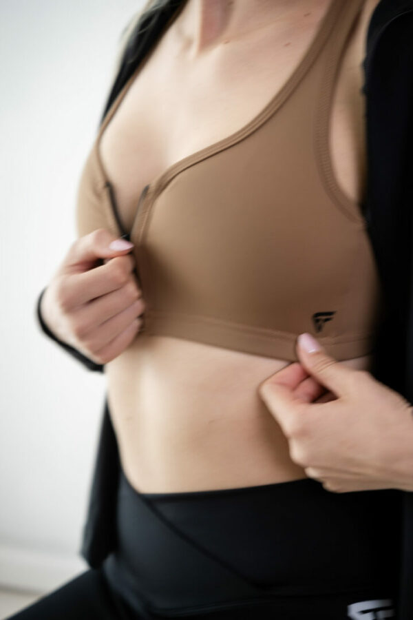 Sahara Luxe Zipper Crop - Image 5